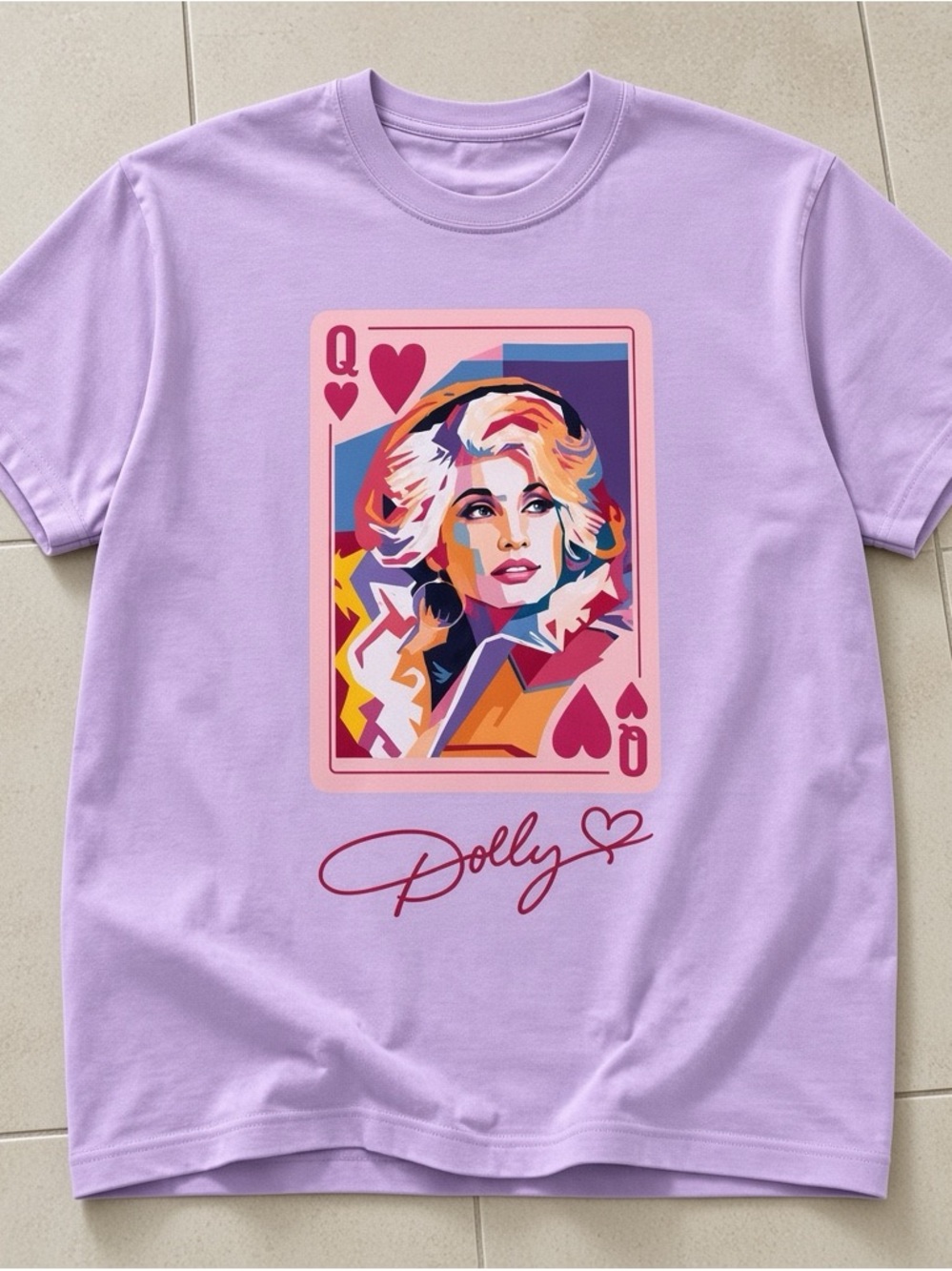 Dolly Parton Queen Card T-shirt